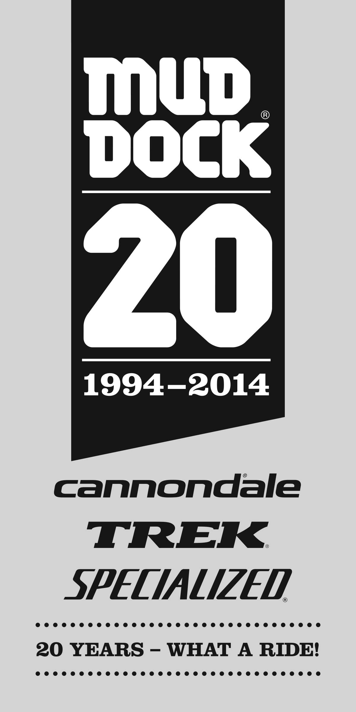 20th anniversary banner, 2014