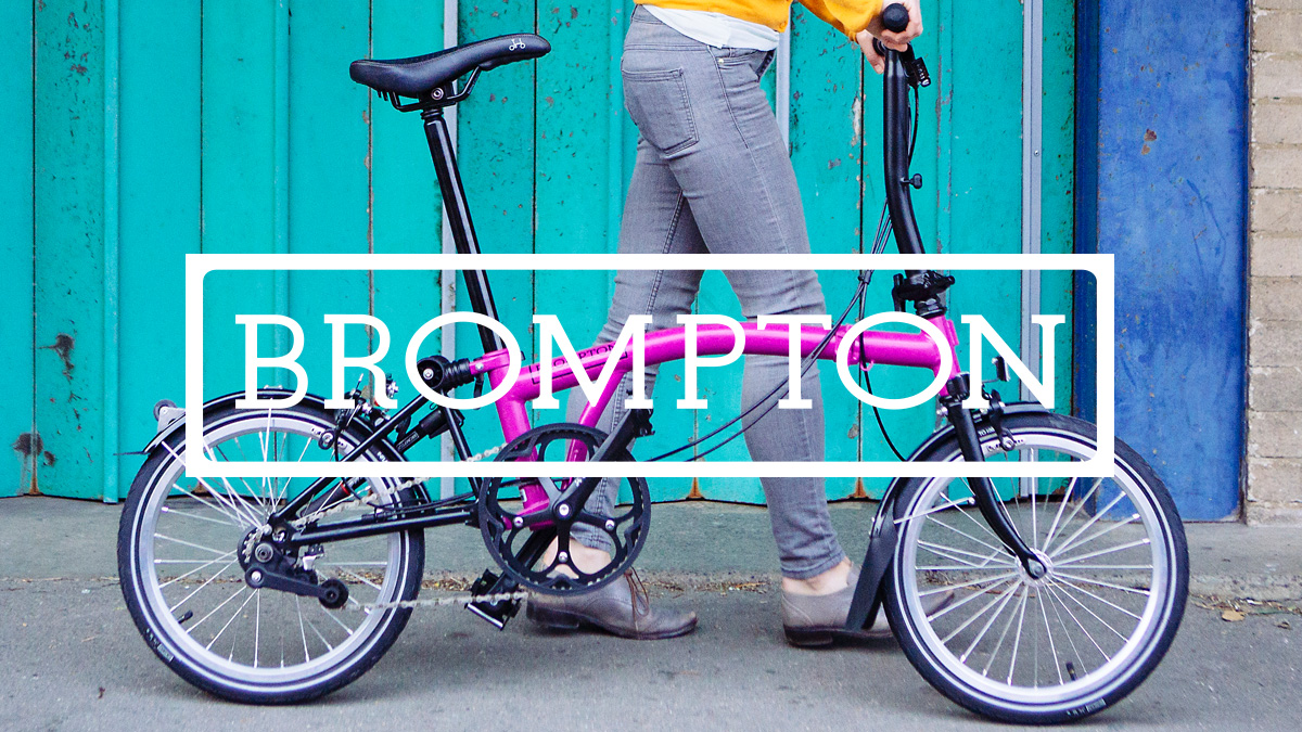 Brompton bikes at Mud Dock, Bristol