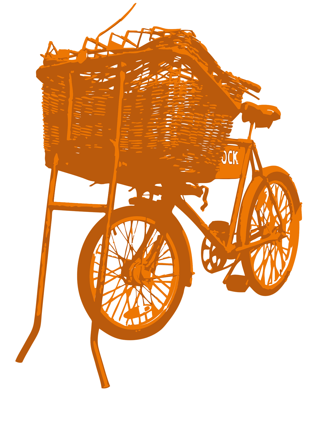 Mud Dock delivery bike