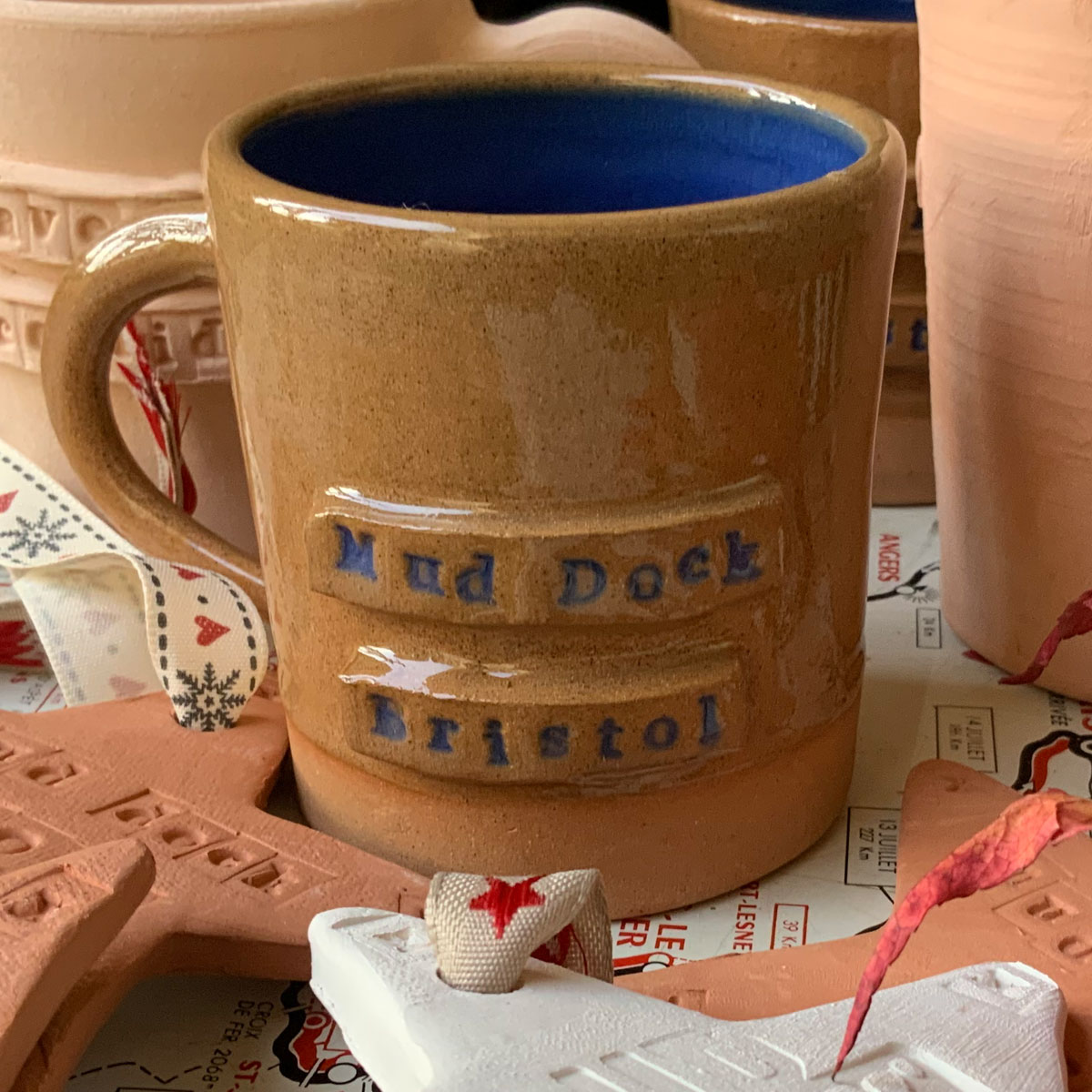 Mud Dock handmade ceramic mug