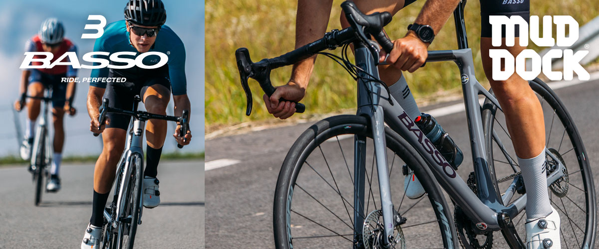 Basso road bikes at Mud Dock in Bristol