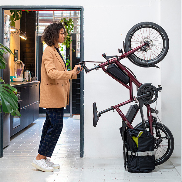 Storing the Tern Quick Haul e-bike